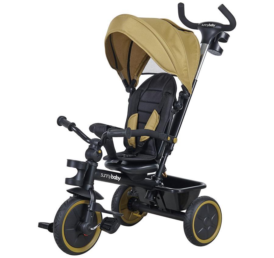 Sunny Baby Safari 6in1 3 Tekerlekli Çocuk Bisikleti Hardal - 1