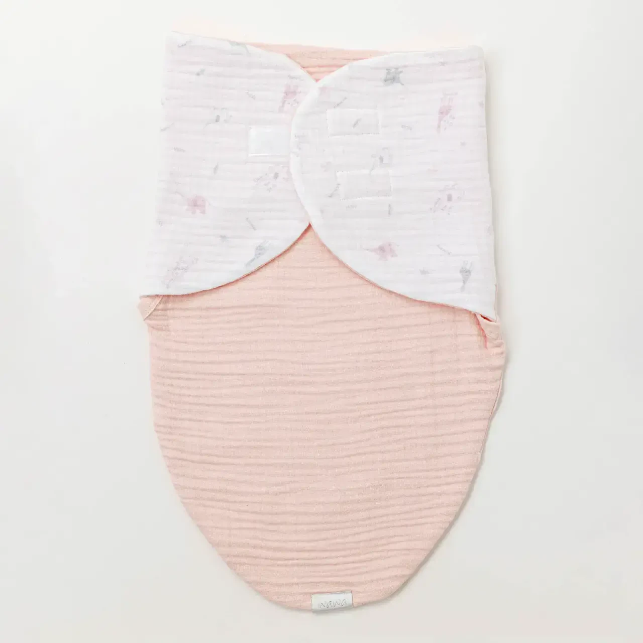 Andywawa AC25518 Love Family Müslin Bebe Kundak Salmon - 1