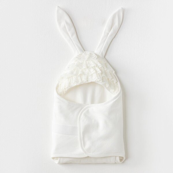 Andywawa AC25313 Swaddle Chic Girl Bebek Kundak Ekru - Andywawa