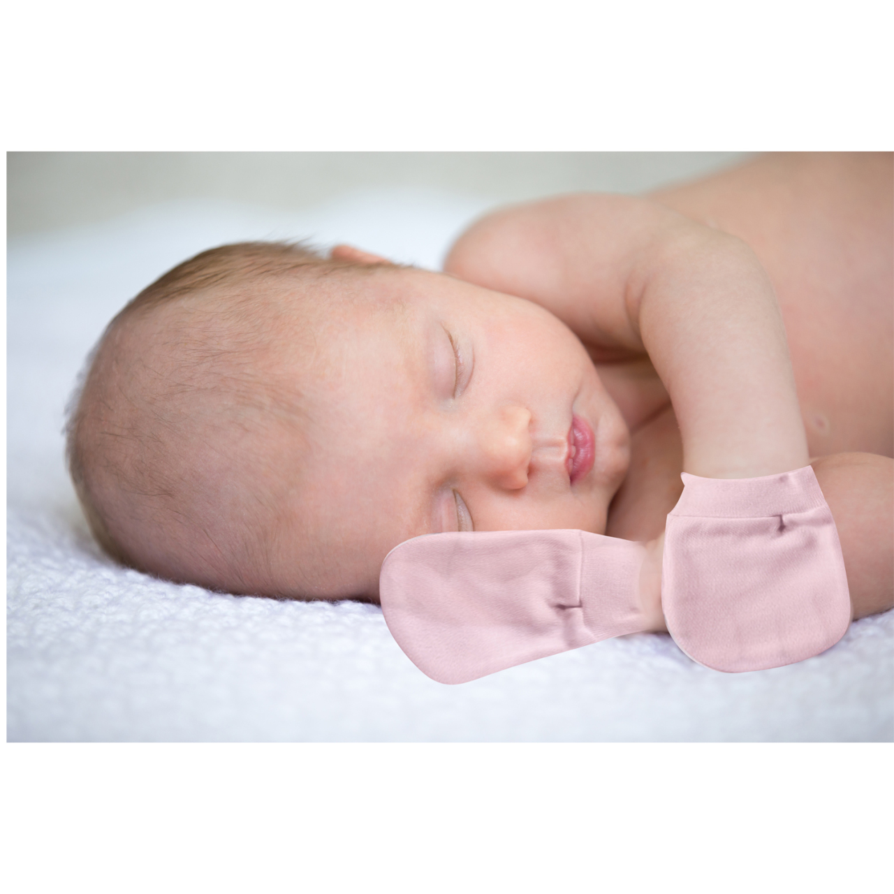 BabyJem Yenidoğan Bebek Eldiveni 398 Beyaz - 2