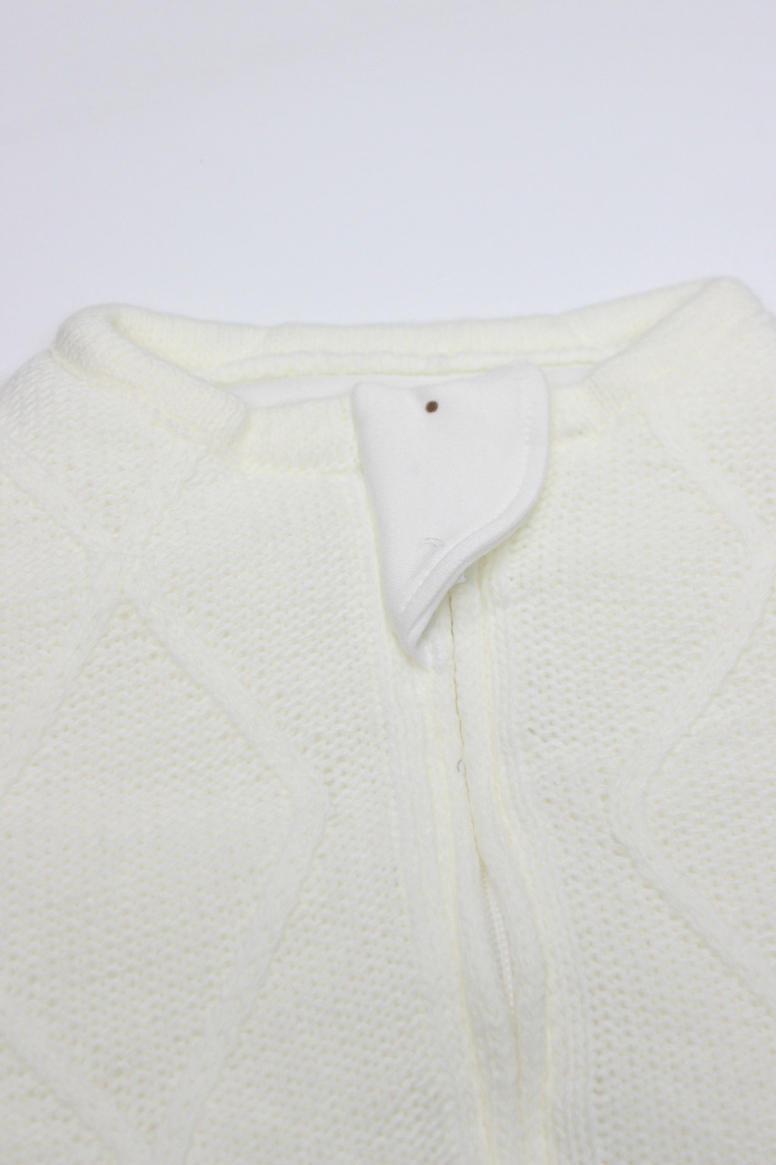Bistyle Baby İn Swadding Triko Kundak 75108 Ekru - 4