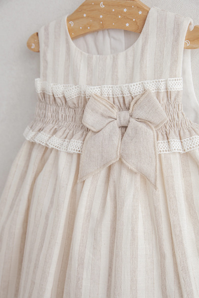 فستان تونغ بيبي نوستالجيا رقم 5516 بيج - 2