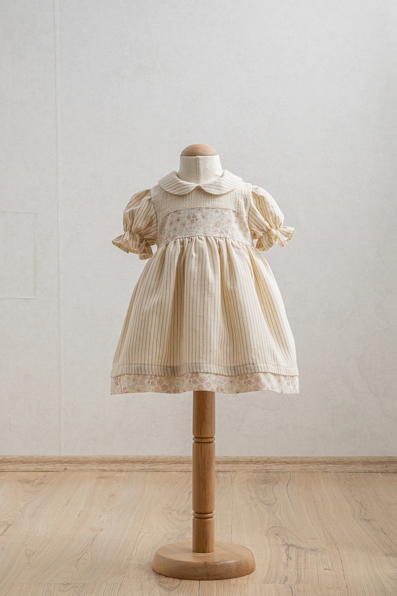 فستان تونغ بيبي 3943 بيج - 1