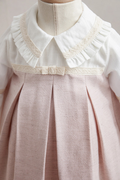 ملقط بيبي فستان بيبي 3919 بودرة - 2