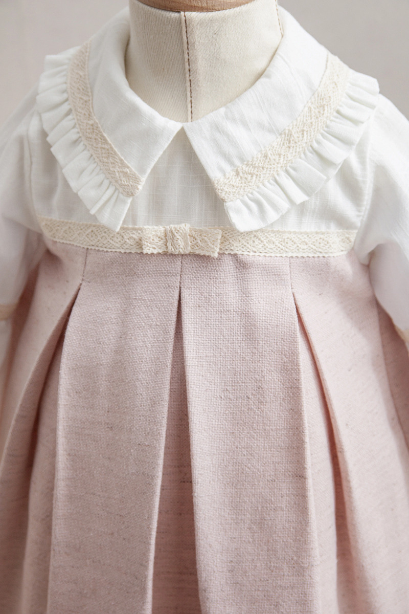 ملقط بيبي فستان بيبي 3919 بودرة - 2