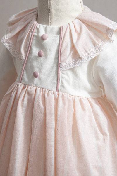 فستان بيبي تونغز بيبي 3918 وردي - 2