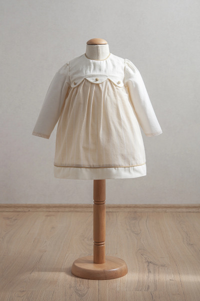 فستان تونغ بيبي 3916 أصفر فاتح - Tongs Baby