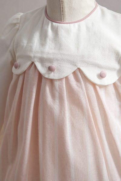 فستان بيبي تونغز بيبي 3916 وردي - 2