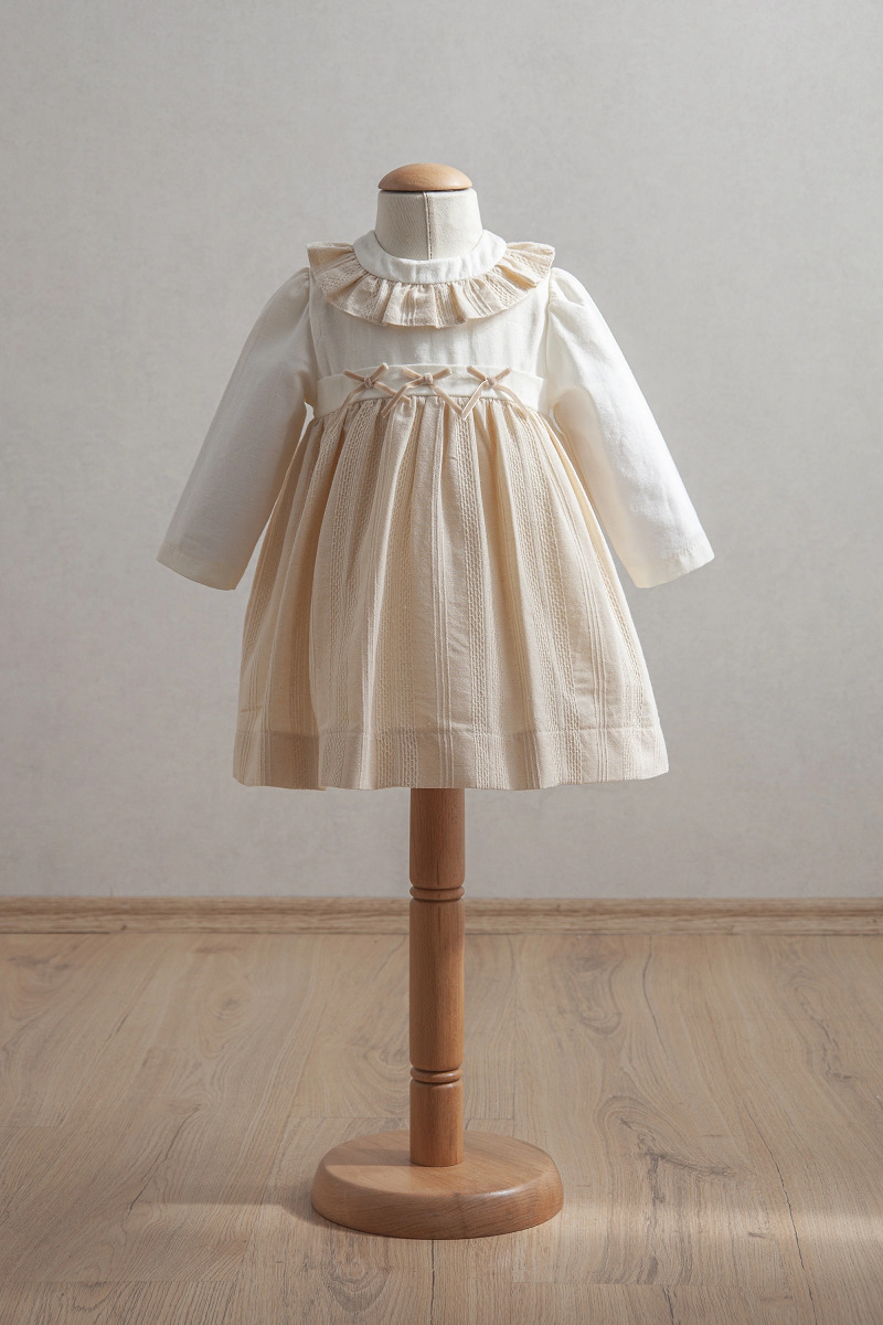 فستان تونغ بيبي 3914 أصفر فاتح - 1