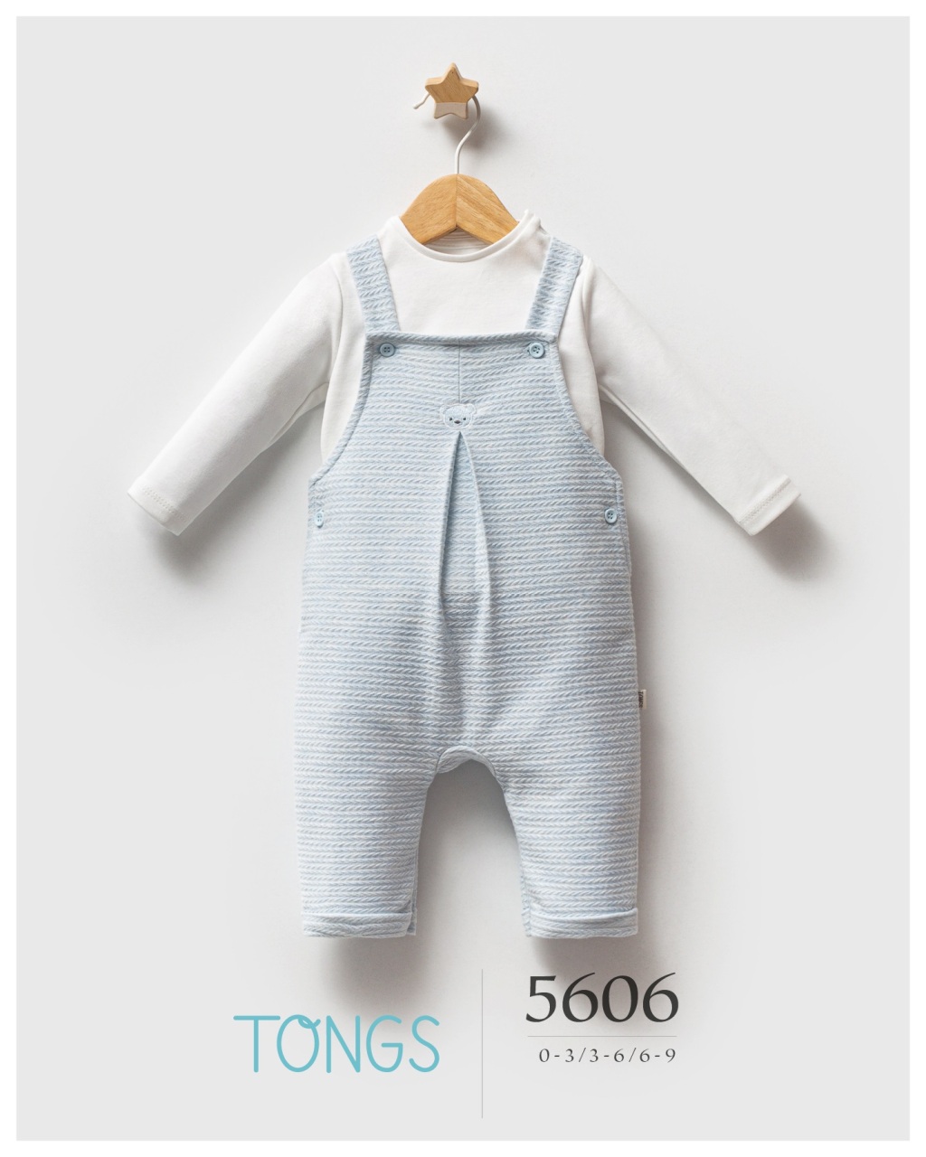 ملقط بيبي كلاسيك بير سالوبيت 5606 أزرق - 1