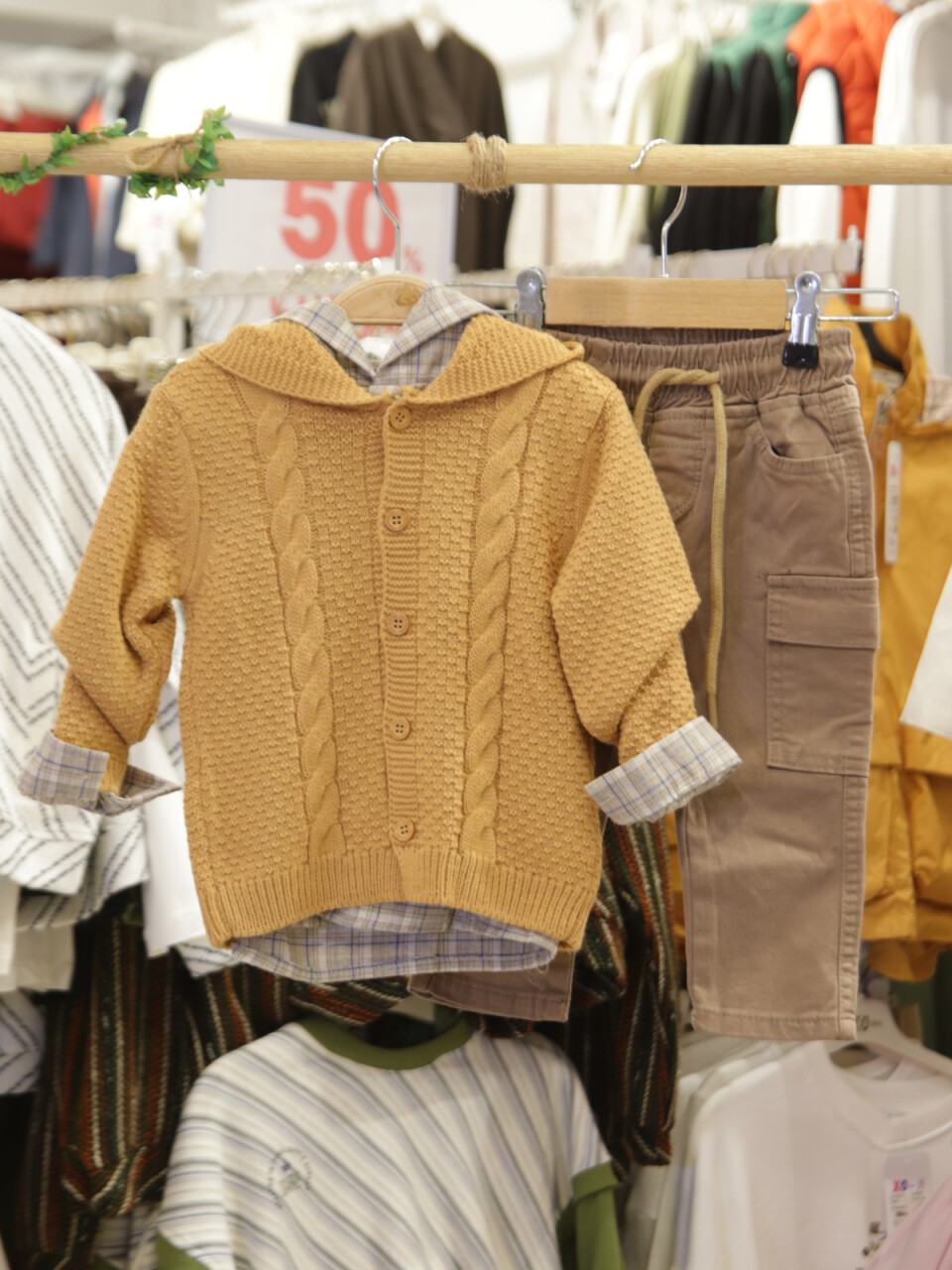 طقم ملابس داخلية وقميص للأولاد من عمر 6 إلى 36 شهرًا 2516 - 3