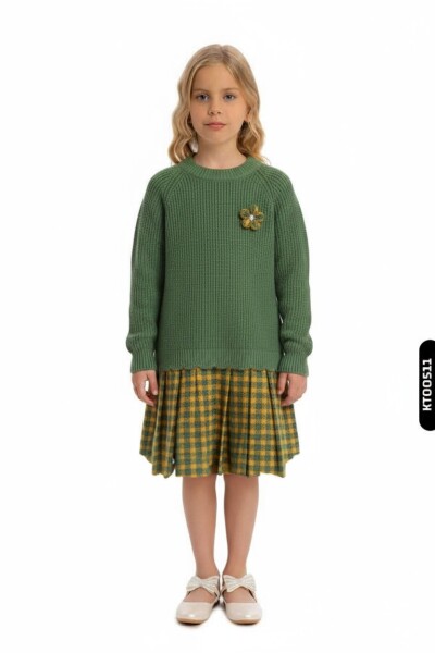 فستان بناتي من عمر 3 إلى 12 سنة 4056 - Top Teens