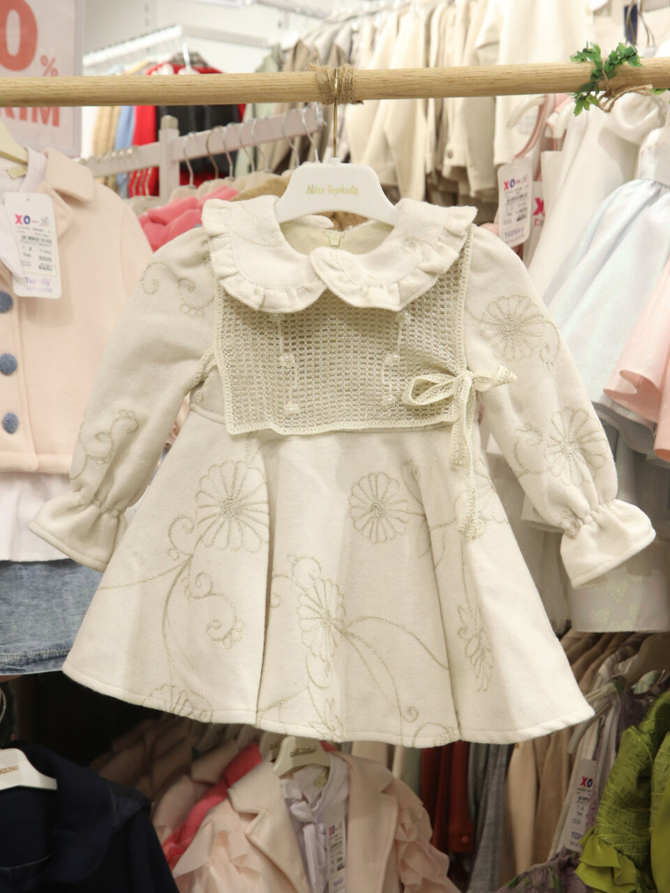 فستان بناتي من عمر 1 إلى 5 سنوات 4135 - 3