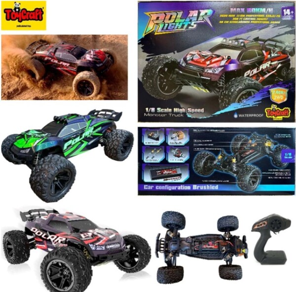 Toycraft Polar 80km/h 1:8 Elektrikli Yüksek Hızlı Araba - Toycraft