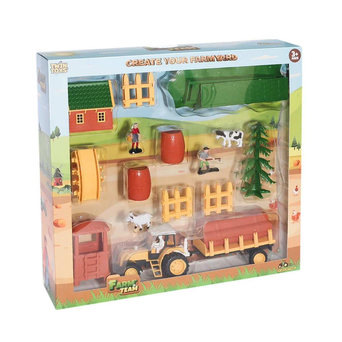 Toysan Büyük Çiftlik Seti TOY-63 - 1