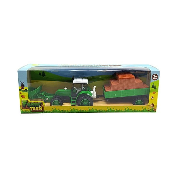 Toysan Dozer Römorklu Traktör TOY-80 - 2