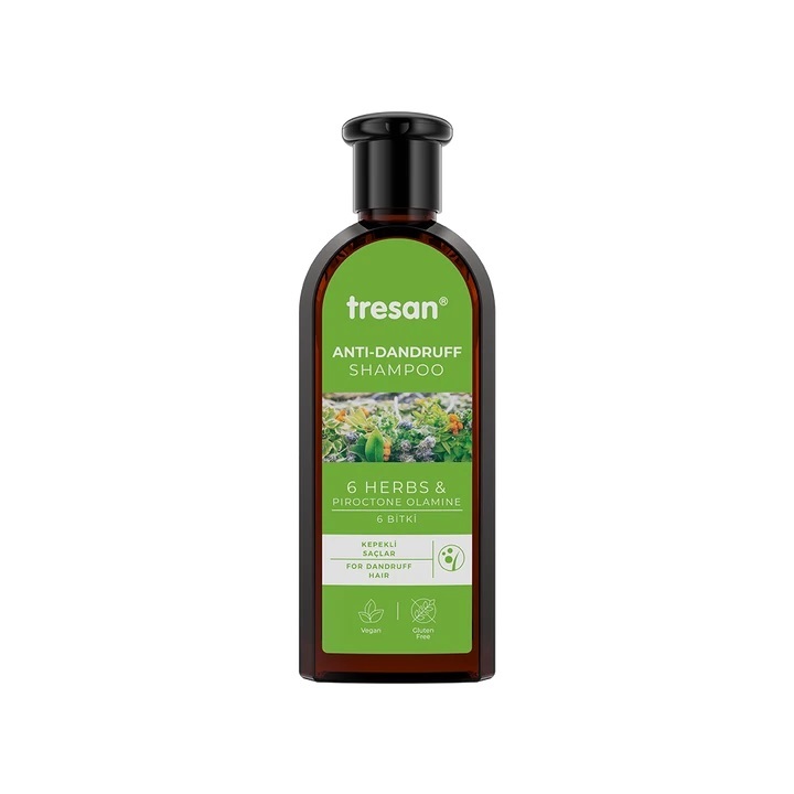 Tresan 6 Bitki Kepek Karşıtı Bakım Şampuanı 300 ml - 1