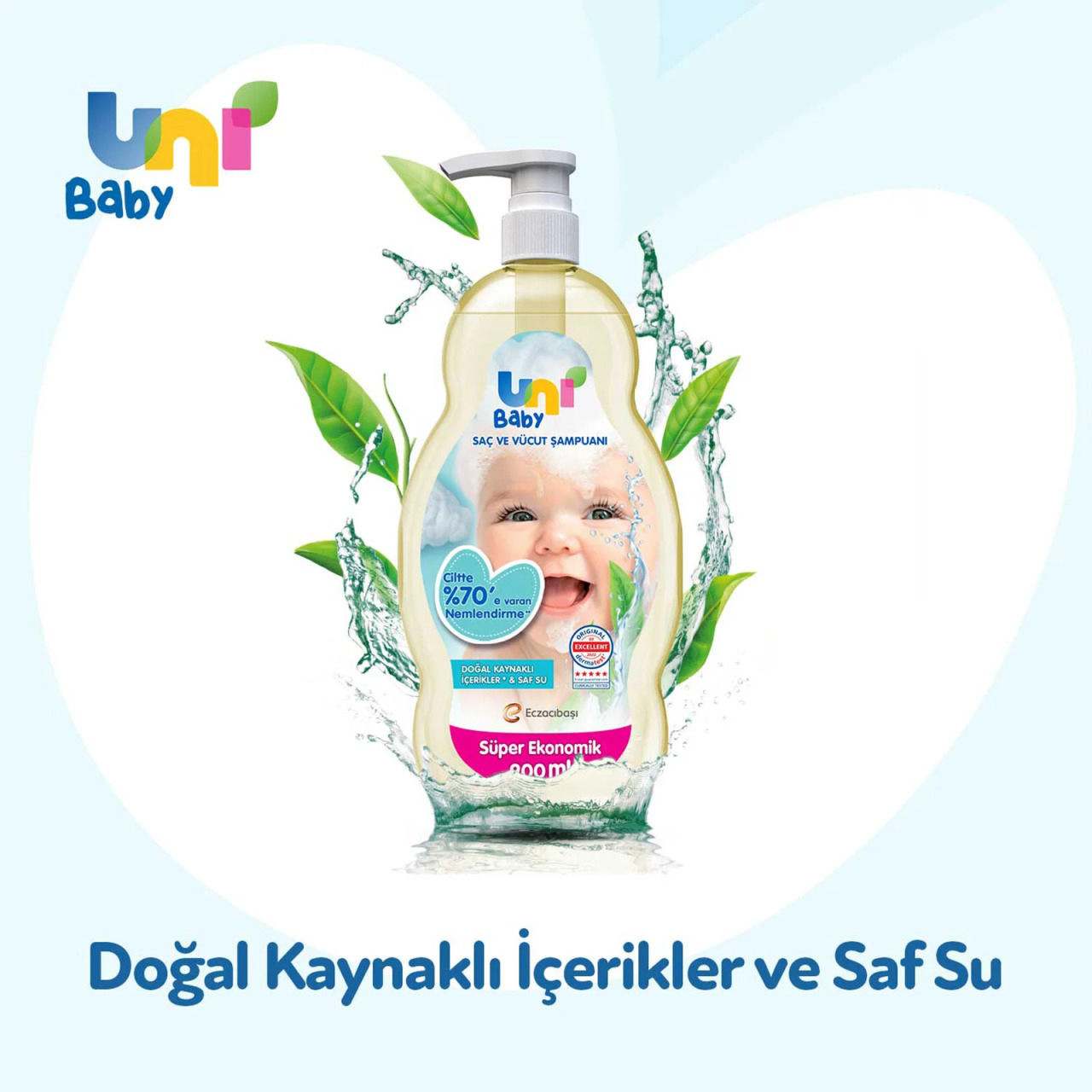 Uni Baby Bebek Şampuanı 900 ml - 6