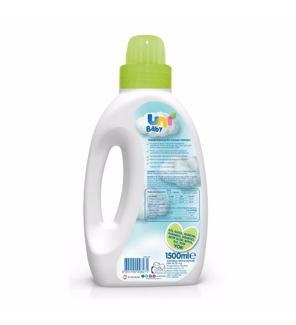 Uni Baby Hassas Dokunuş Sıvı Çamaşır Deterjanı 1500 ml - 2