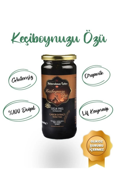 Abdurrahman Tatlıcı Keçiboynuzu Özü 640 Gr - Abdurrahman Tatlıcı