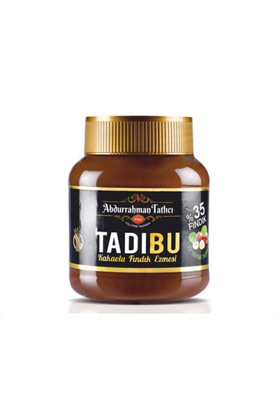 Abdurrahman Tatlıcı Tadıbu Parçacıklı Fındık Ezmesi 330 Gr - Abdurrahman Tatlıcı