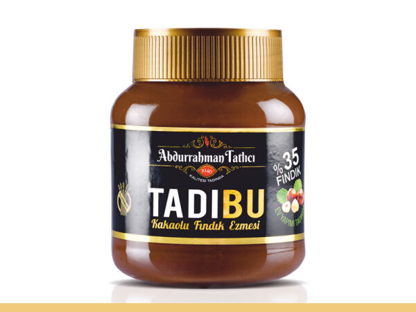 Abdurrahman Tatlıcı Tadıbu Kakaolu Fındık Ezmesi 330 Gr - Abdurrahman Tatlıcı