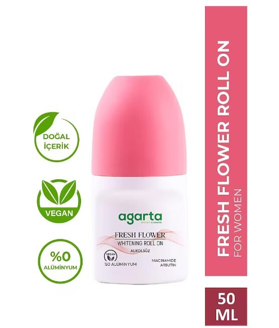 Agarta Doğal Roll-On Fresh Flower 50 ml - 1