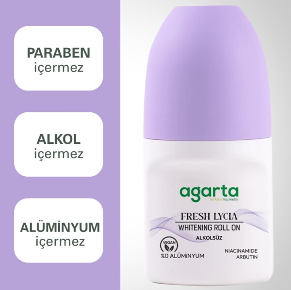 Agarta Doğal Roll-On Fresh Lycia 50 ml - Agarta
