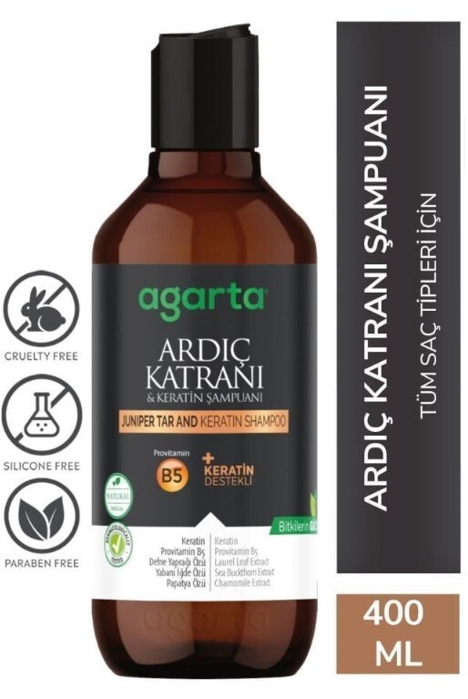 Agarta Ardıç Katranı & Keratin Şampuanı 400 ml - 1