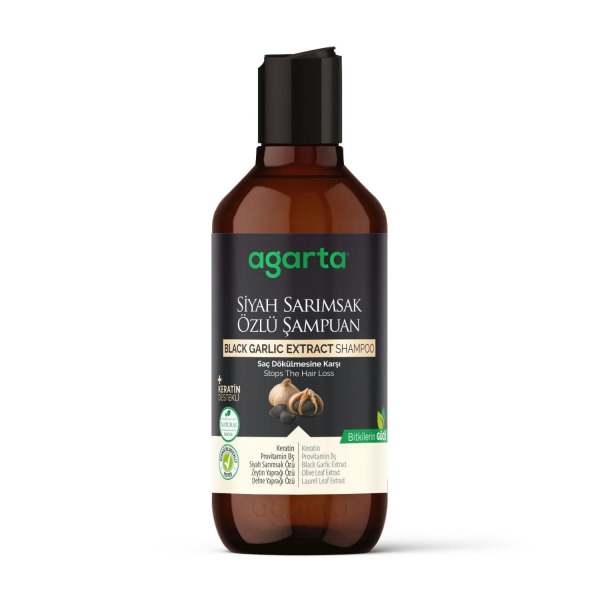 Agarta Siyah Sarımsak Özlü Şampuan 400 ml - Agarta