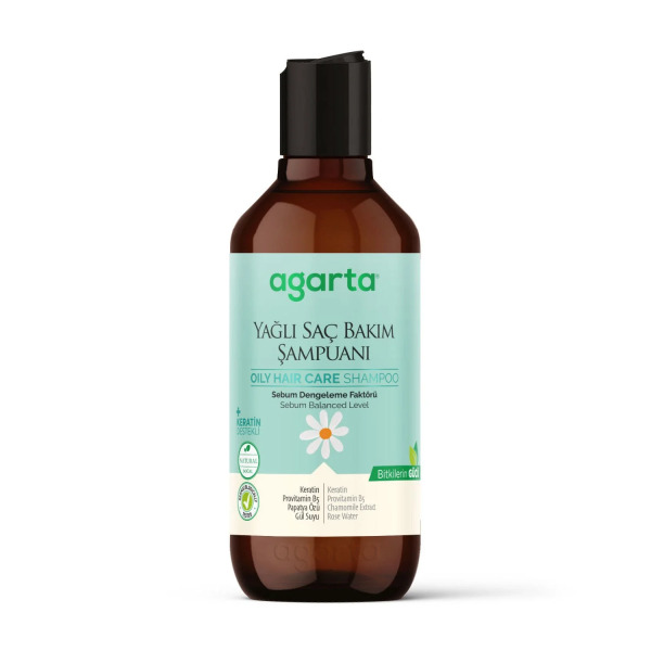 Agarta Yağlı Saç Bakım Şampuanı 400 ml - Agarta