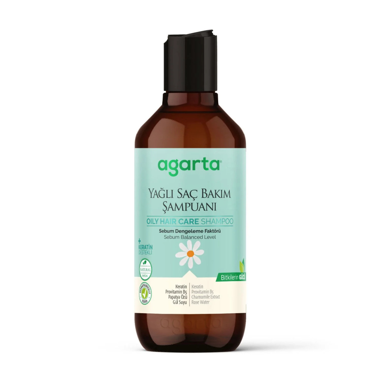 Agarta Yağlı Saç Bakım Şampuanı 400 ml - 1