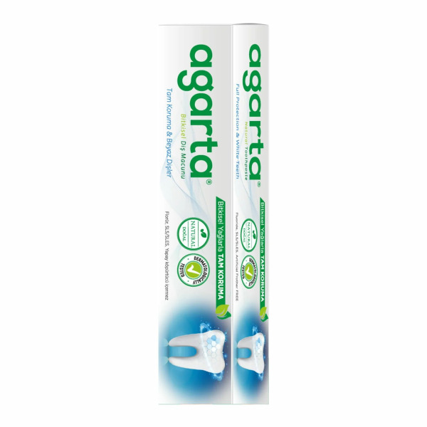 معجون أسنان أغارتا الطبيعي 100 مل مستخلصات عشبية - 3