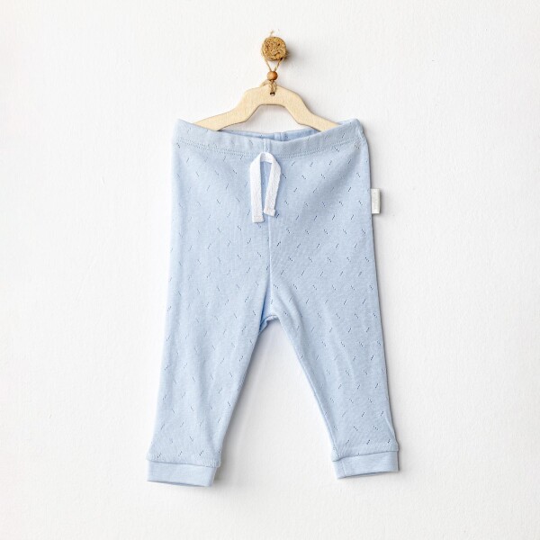 Andywawa AC25556 Pants Jacquard Basic Pantolon Blue - Andywawa