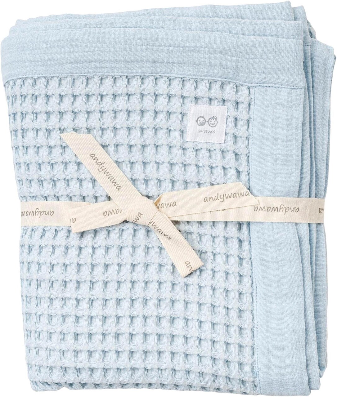 Andywawa AC25887 100x120 Pike Home Bebek Battaniye Blue - 1