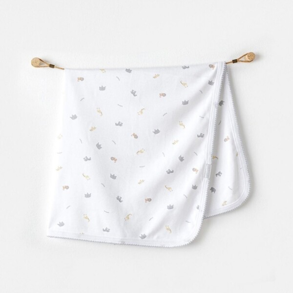 Andywawa AC25808 Blanket 85x90 Little King Bebek Battaniye White - Andywawa