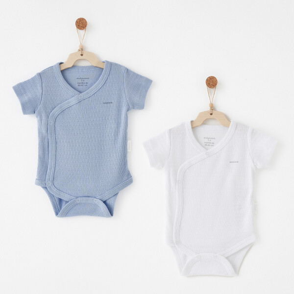 Andywawa AC26763 Special Modal 2li Body Blue White - Andywawa