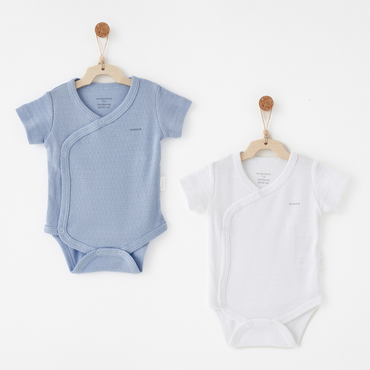 Andywawa AC26763 Special Modal 2li Body Blue White - 1