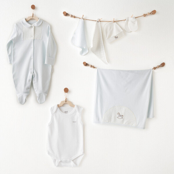 Andywawa AC26741 Little Cowboy 7li Hastane Çıkışı Mint - Andywawa