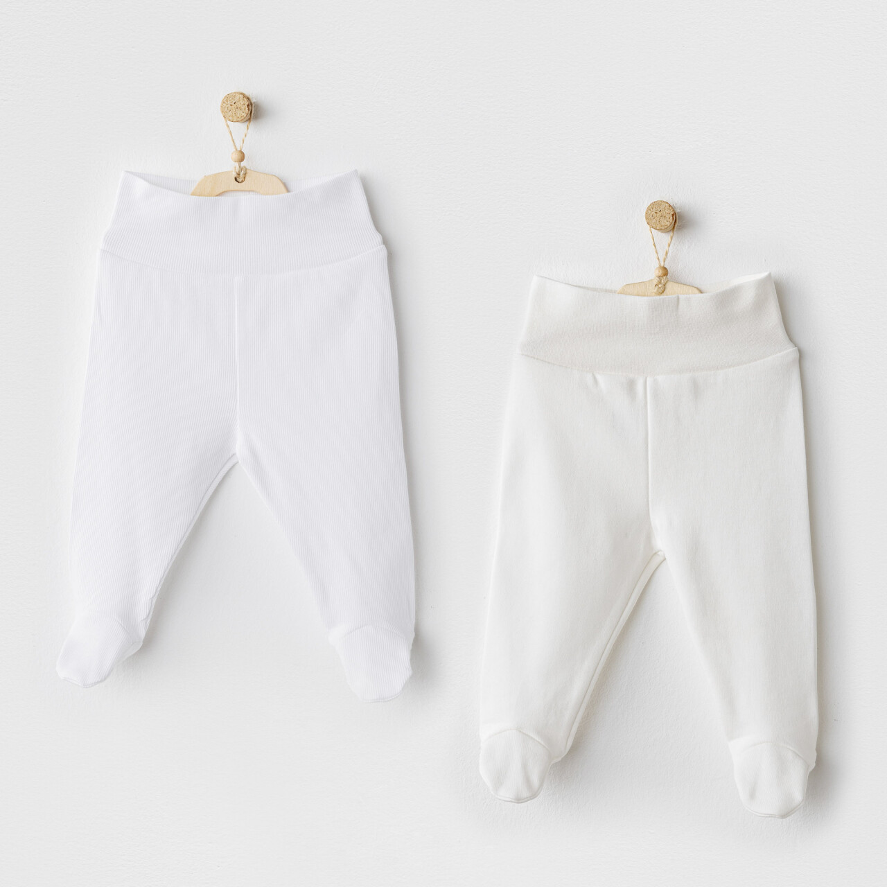 Andywawa AC25902 2li Pantolon Ecru White - 1