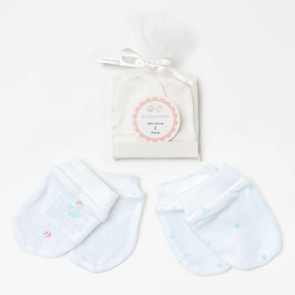 Andywawa AC23782 Basic 2li Bebe Eldiven Mint - Andywawa