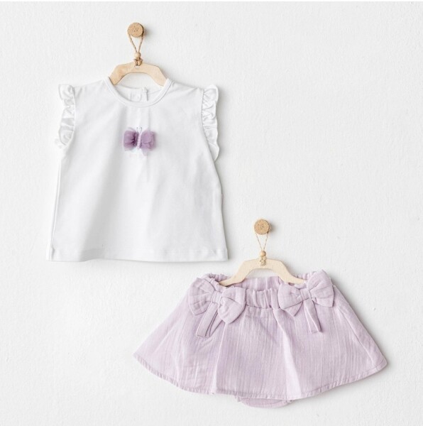 Andywawa AC25575 Magical Butterlfy 2'Li Bebe Takım Lila - Andywawa