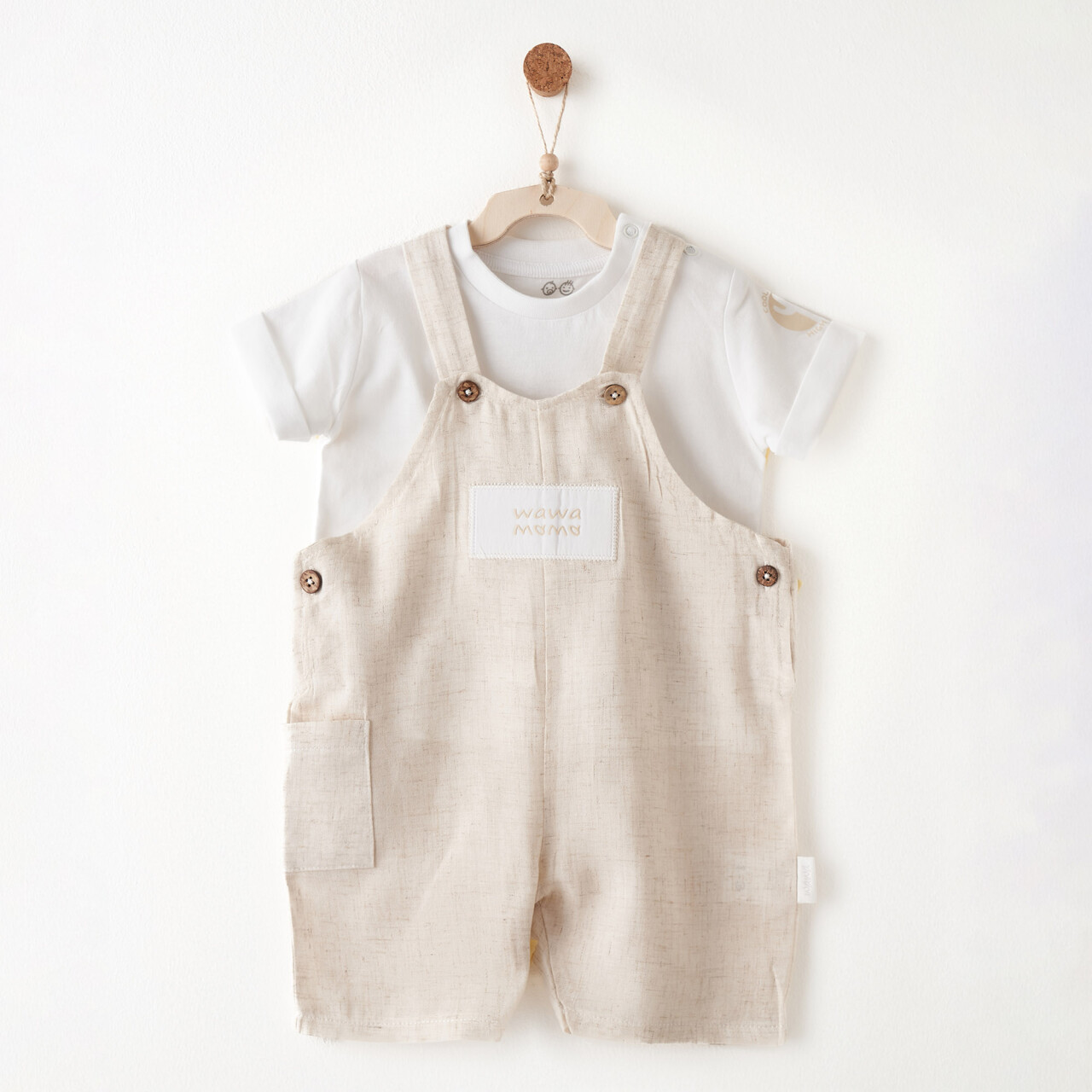 Andywawa AC26722 Wawa Special Salopet Beige - 1
