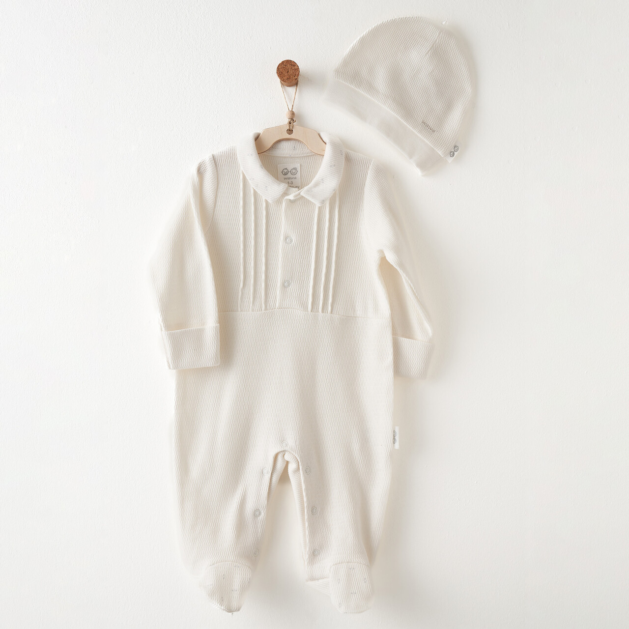 Andywawa AC26703 Geentelman Tulum Takım Ekru - 1