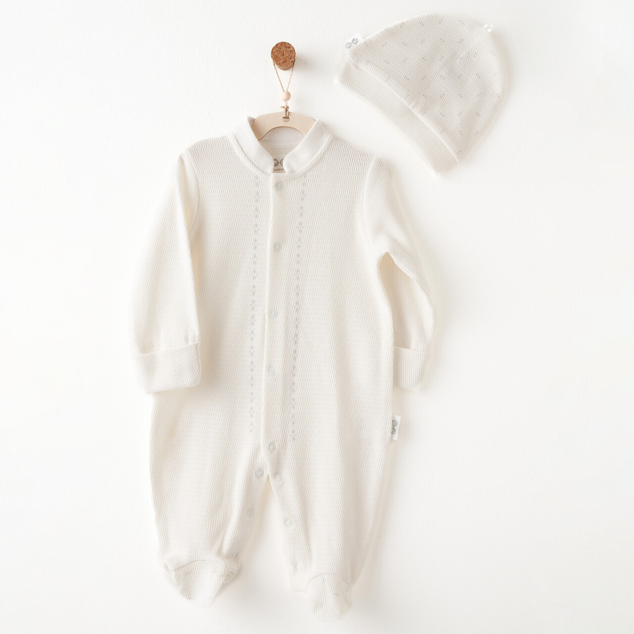 Andywawa AC26704 Gentelman Tulum Takım Ekru - 1