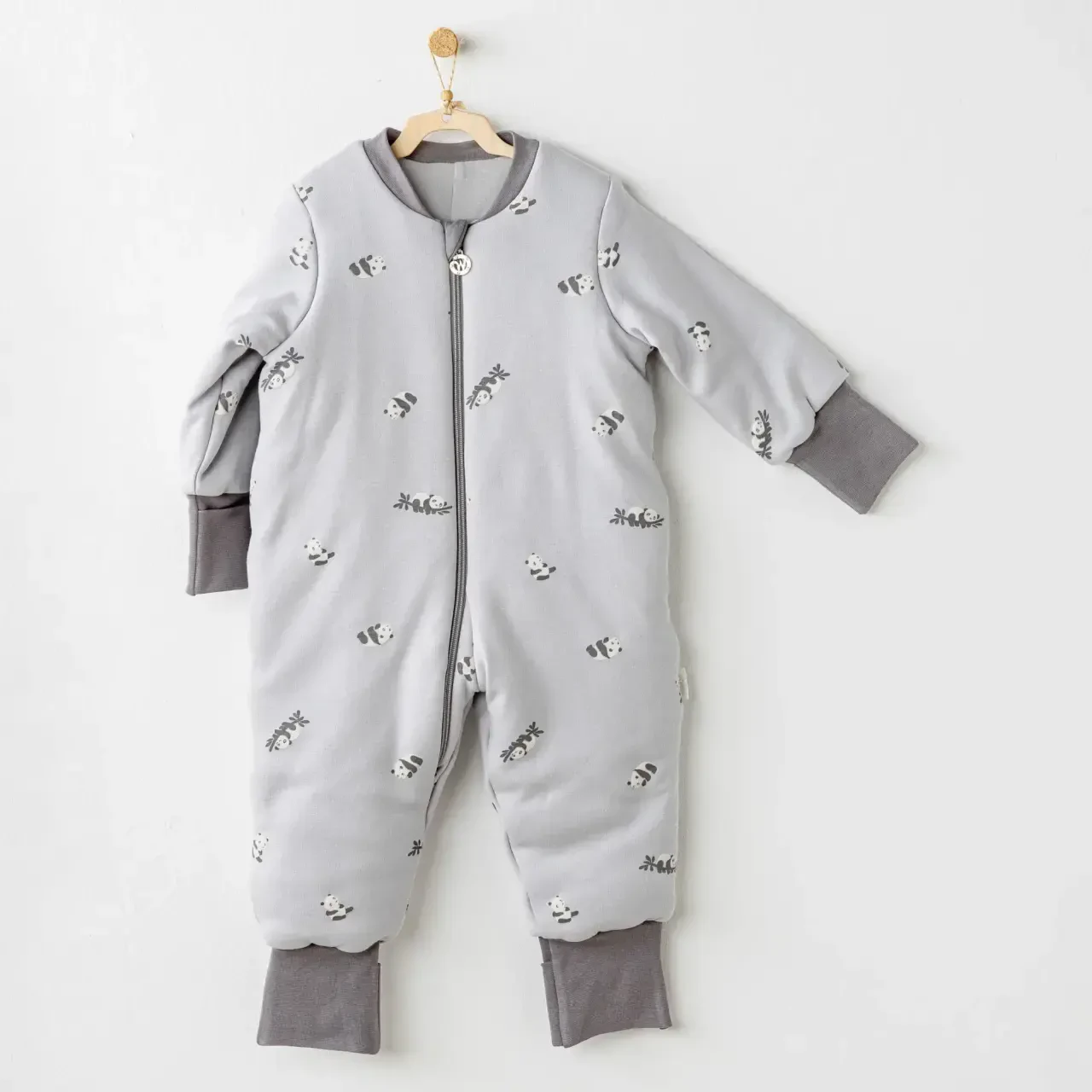 Andywawa AC26035 Fiber Keep Smiling Uyku Tulumu 2,5 TOG Grey - Andywawa