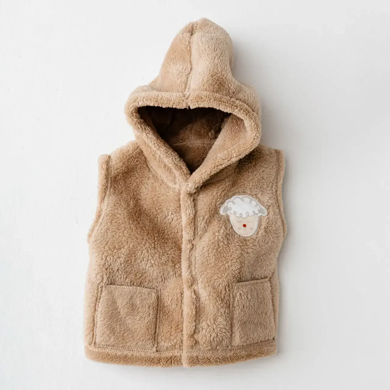 Andywawa AC26163 Tinny S Sheeps Yelek Beige - Andywawa