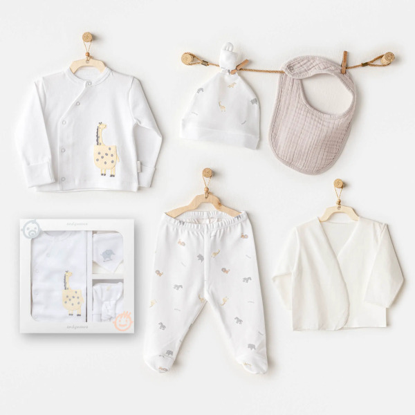 Andywawa AC25800 Little King 5'Li Hastane Çıkışı White - Andywawa