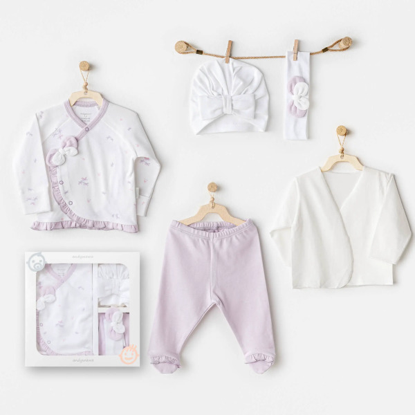 Andywawa AC25570 Magical Butterfly 5'Li Hastane Çıkış Seti White - Andywawa