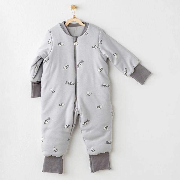 Andywawa AC26035 Fiber Keep Smiling Uyku Tulumu 2,5 TOG Grey - Andywawa